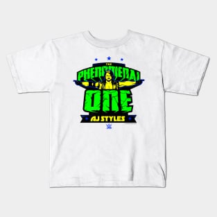 AJ Styles The Phenomenal One Kids T-Shirt